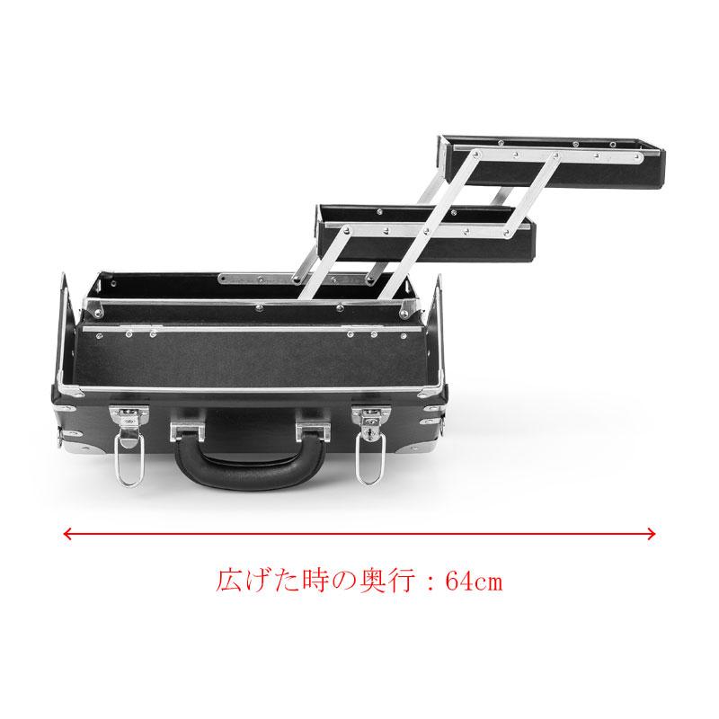メイクボックス 小型 大容量 ショルダー プロ用 プロ 化粧箱 コスメ