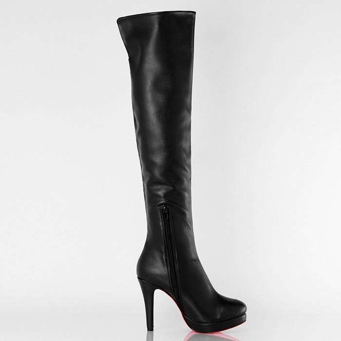 ルイヴィトン　折り返しデザイン ブラック ニーハイブーツ ルイヴィトン 折り返しデザイン ブラック ニーハイブーツ ルイ