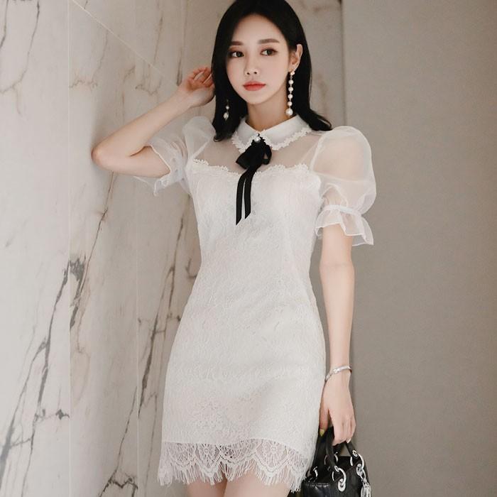 ワンピース ショート 可愛い 襟 リボン カジュアル 半袖 ミニ タイト 韓国 服 白 春 夏 春夏 おしゃれ エトワール神戸 G04ks1 8670 エトワール神戸 通販 Yahoo ショッピング