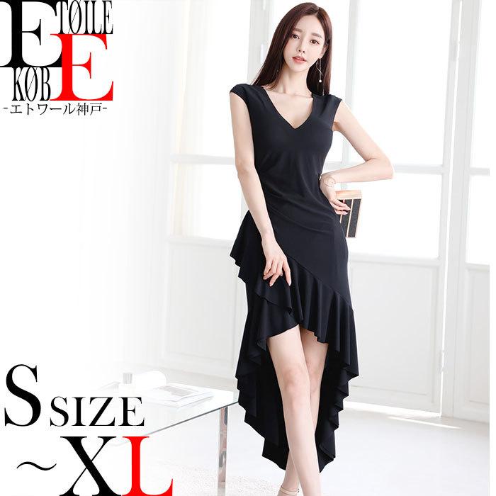 ワンピース ドレス セクシー タイト タイトワンピース セクシーワンピース ノースリーブ キャバ 服 韓国 黒 J06ks5 5244 エトワール神戸 通販 Yahoo ショッピング