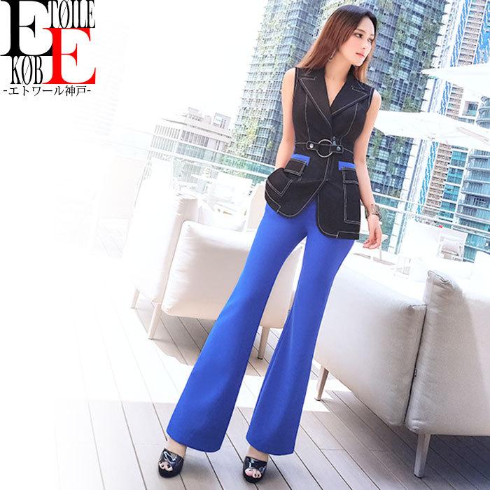 セットアップ ノースリーブ パンツ ロングパンツ ジャケット