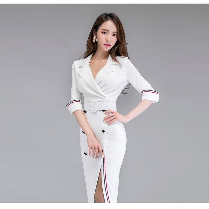 ワンピース タイト きれいめ フォーマル ワンピーススーツ 韓国 楽天市場】【期間限定 全品30％OFF】ワンピース ノースリーブ