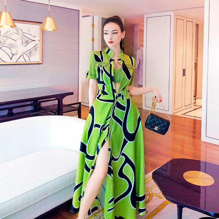 ワンピース ロング ロングワンピース 半袖 フレア キャバ クラブ スナック ドレス 服 韓国 緑 秋 冬 秋冬 J09vj1 603 エトワール神戸 通販 Yahoo ショッピング