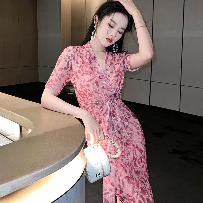 ワンピース 膝丈 ミディアム スレンダー 半袖 ドレス メッシュ ワンピース 膝丈 ミディアム スレンダー 半袖 ドレス メッシュ
