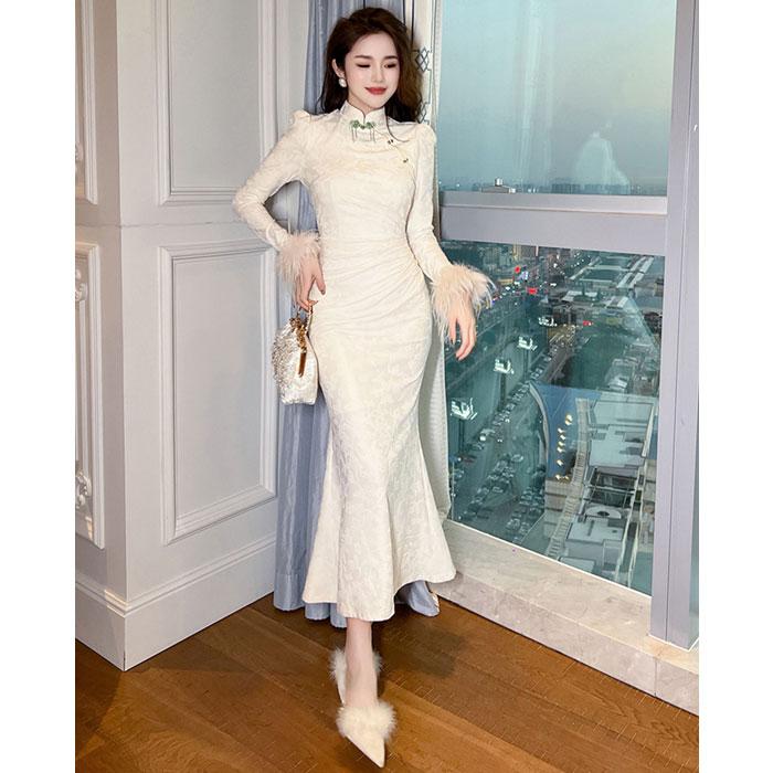 韓国 服 レディース ワンピース 白 ロングドレス 人気 キャバドレス 白 半袖 韓国 服 レディース ワンピース 白 ロングドレス キャバドレス