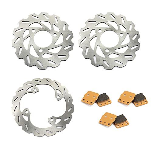 1998 Honda 300 Fourtrax Rear End Rear Brake Disc Rotor With Stud Bolts For Honda TRX400EX Sportrax 400 (1999-2014) - Stainless Steel 2007 Honda 400 Ex - Foto 14