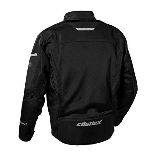 CastleX Max Air 2 Men's Motorcycle Jacket in Black-サイズ小