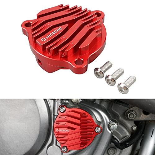 NICECNCレッドオイルフィルターカバーヒートシンク設計6061T 6ビレットアルミニウムホンダXR 650 L 19932022対応