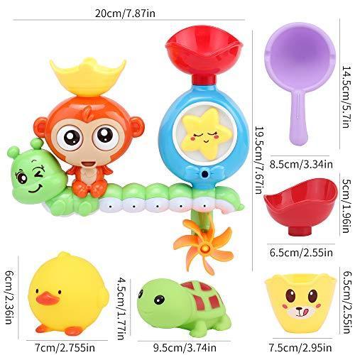 Sotodik お風呂おもちゃ 水遊びおもちゃ シャワーおもちゃ 水おもちゃ 噴水おもちゃ 吸盤安定 子供 風呂 水車おもちゃ かわいい 動物 カラフル B085wdkvj6 Etoilestore 通販 Yahoo ショッピング