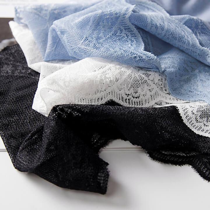 レディースインナー 半袖 レース 袖付き 肌着 見せインナー 花柄 ドレスインナー ワンピースインナー シンプル 透け防止 | You Color | 10