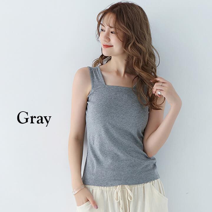 タンクトップ インナー レディース 下着 2way トップス インナートップス 柔らか 花柄 フラワーレース 洗い替え 旅行用 トラベル 肌着 快適インナー 大人 mx062 | You Color | 09