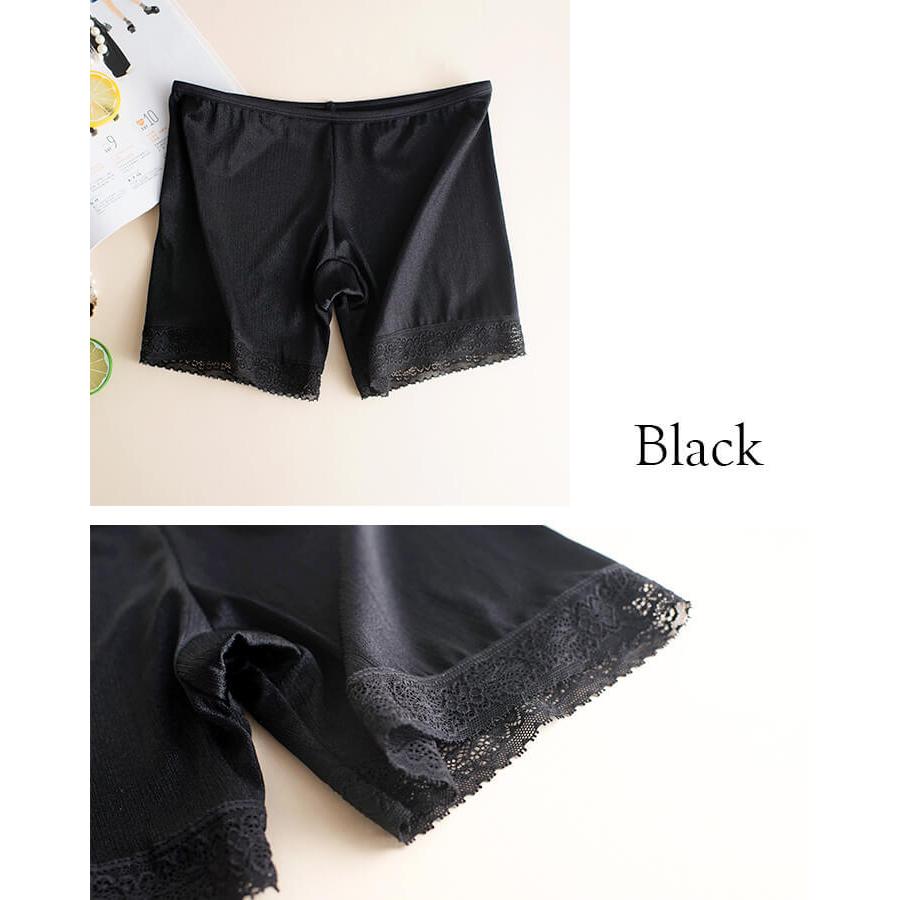 タップパンツ インナー レディース ペチパンツ ショートパンツに 下着 大人 レース おしゃれ クロッチ おしゃれ 肌着 mx7006 | You Color | 05