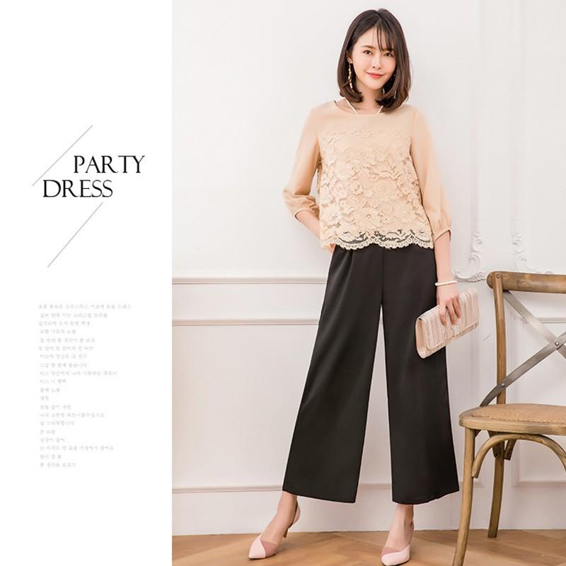 パンツドレス 結婚式 パーティードレス 結婚式 パンツドレス セットアップ パンツスーツ 大きいサイズ フォーマルドレス 結婚式 二次会 レース ツーピース Pt131 01 Etokyo 通販 Yahoo ショッピング
