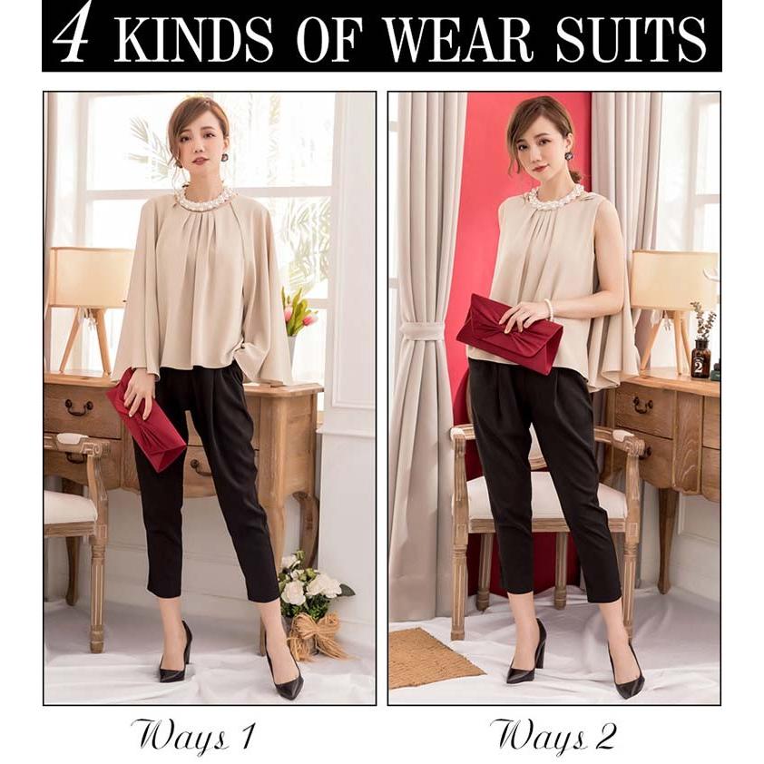 You Color パーティードレス 結婚式 パーティードレス パンツスタイル