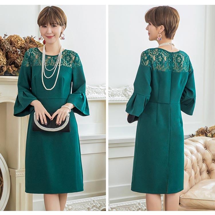 アウトレット卸値 ドレス パーティードレス ワンピース お呼ばれ きれいめ レースワンピース 大きいサイズ 結婚式 ド 超特価販売中 Ssl Daikyogo Or Jp