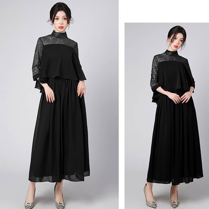 You Color パーティードレス 結婚式 お呼ばれ ワンピース ロング丈