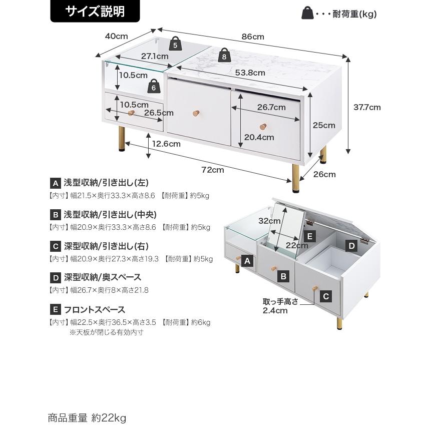 ドレッサーテーブル 鏡付き 化粧台 収納付き コンパクト 一人暮らし