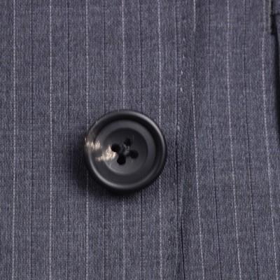 春夏 メンズビジネススーツ 2101-18 エルメネジルド・ゼニア クールエフェクト ブリテッシュトラディショナル 9mm ピンストライプ グレーの画像