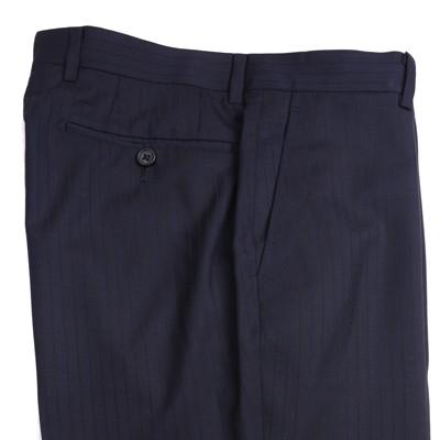 春夏 メンズビジネススーツ 2102-28 エルメネジルド・ゼニア クールエフェクト ブリテッシュトラディショナル シャドーストライプ ネイビーの画像