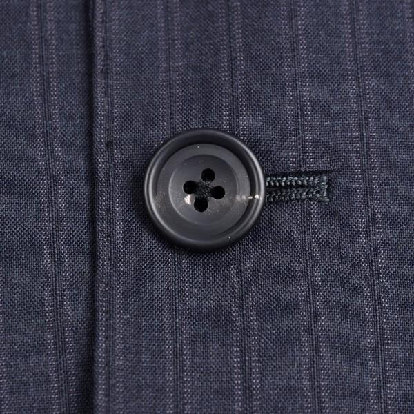 春夏 メンズビジネススーツ 3101-18 エルメネジルド・ゼニア クールエフェクト ブリテッシュトラディショナル シャドートラックストライプ チャコールの画像