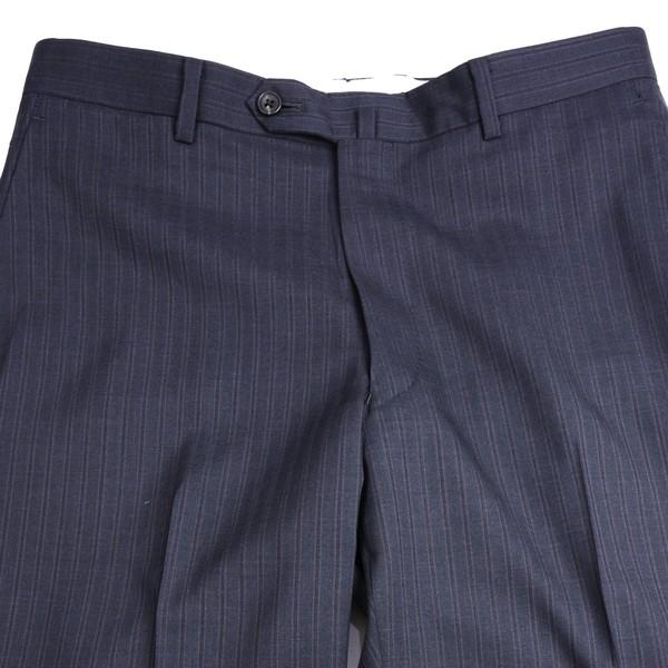 春夏 メンズビジネススーツ 3101-18 エルメネジルド・ゼニア クールエフェクト ブリテッシュトラディショナル シャドートラックストライプ チャコールの画像