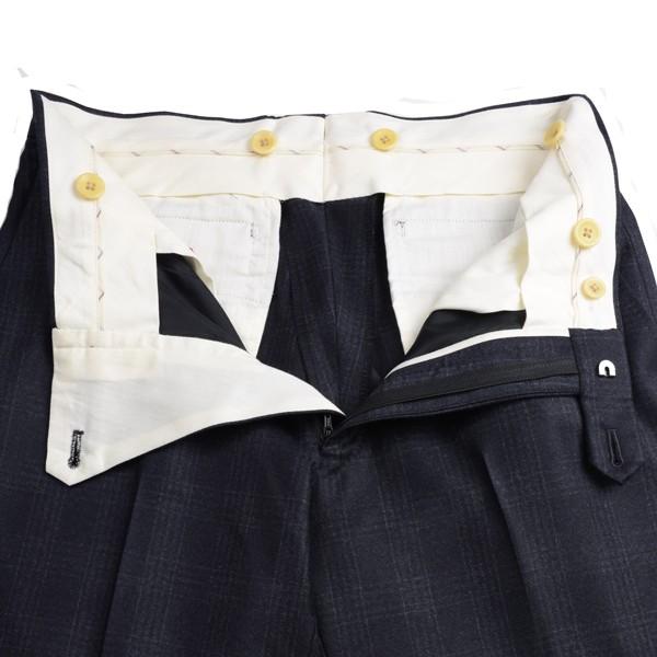 秋冬 メンズビジネススーツ Ermenegildo Zegna HERITAGE BAW3201 エルメネジルド・ゼニア ヘリテージ チャコール シャドーグレンチェックの画像