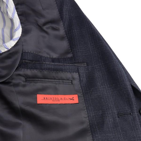 秋冬 メンズビジネススーツ Ermenegildo Zegna HERITAGE BAW3201 エルメネジルド・ゼニア ヘリテージ チャコール シャドーグレンチェックの画像
