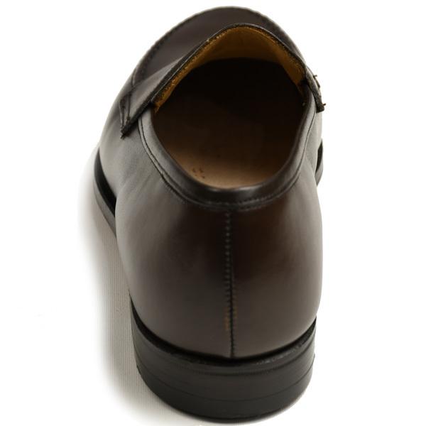 クロケット＆ジョーンズ CROCKETT&JONES ボストン２ ダークメレーズ 6224 クラシック コインロファー カーフスキン レザーソールの画像