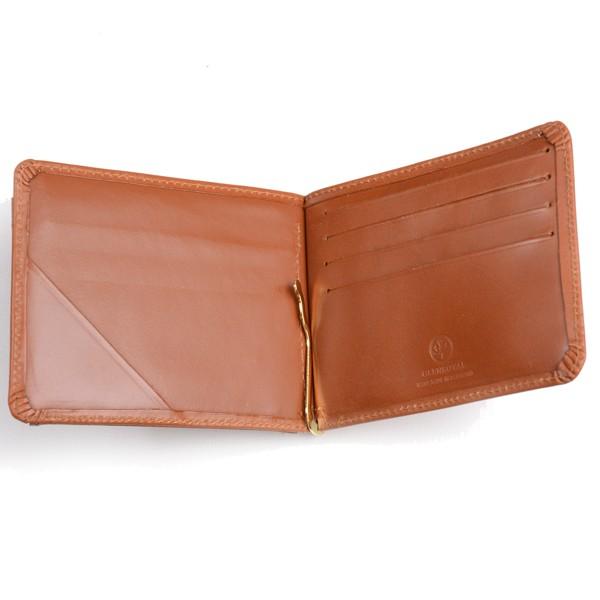 グレンロイヤル マネークリップ ブライドルレザー OXFORD TAN グレン