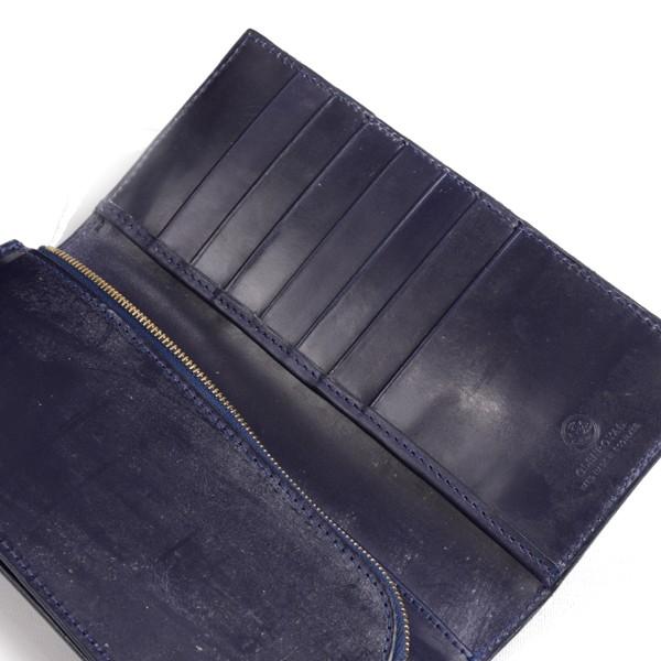 GLENROYAL（グレンロイヤル） 二つ折長財布 ダークブルー 03-5594