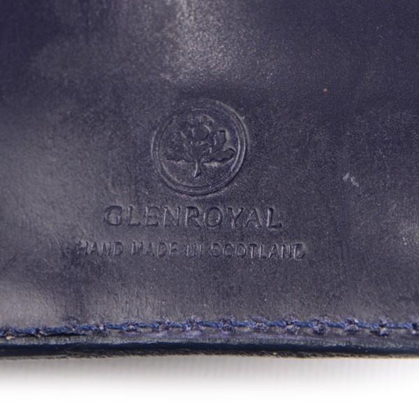 GLENROYAL（グレンロイヤル） 二つ折長財布 ダークブルー 03-5594