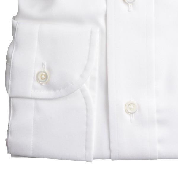 Jプレス メンズ J.PRESS MEN'S ボタンダウンシャツ 80/2スーピマピンオックス プレミアムプリーツ（形態安定機能）ホワイト｜eton｜03