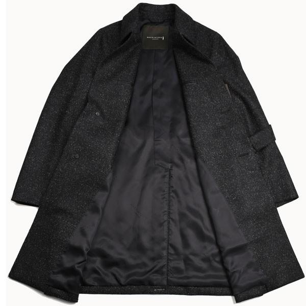 美品✨マッキントッシュ ロンドン ウール ベルテッド コート バイカラー 38 Mackintosh（マッキントッシュ） 秋冬 マッキントッシュロンドン