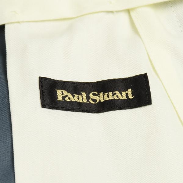 春夏 ポールスチュアート メンズ PAUL STUART アジャスタブルフィット コットンギャバジンストレッチトラウザース グリーンブルー_6
