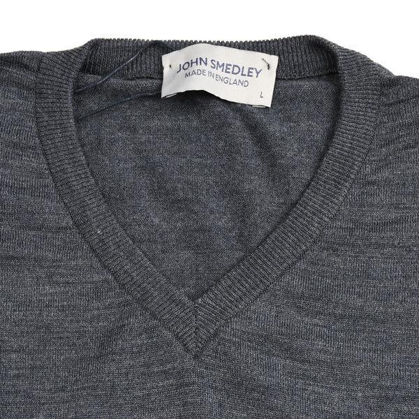 JOHN SMEDLEY 秋冬 ジョンスメドレー メンズ SMEDLEYボビー チャコール 