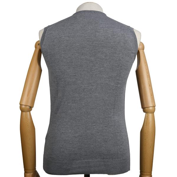 新品未使用 JOHN SMEDLEY ジョンスメドレー ベスト シルバー JOHN SMEDLEY（ジョンスメドレー） トップス メンズ JOHN SMEDLEY V