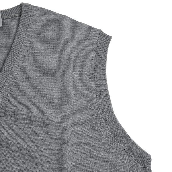 新品未使用 JOHN SMEDLEY ジョンスメドレー ベスト シルバー JOHN SMEDLEY（ジョンスメドレー） トップス メンズ JOHN SMEDLEY V