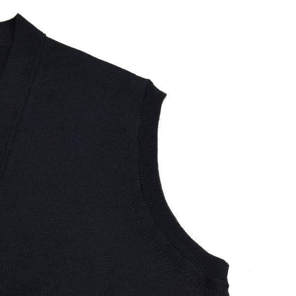 JOHN SMEDLEY ジョンスメドレー ニットベスト ミッドナイト ネイビー JOHN SMEDLEY ジョンスメドレー ニットベスト ミッドナイト ネイビー