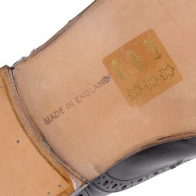 トリッカーズ TRICKER'S  M6139 セミブローグ オッスフォード ケンジントン ドレスシューズ ブラウン系 タウン・コレクション ビーチナットカーフ レザーソールの画像