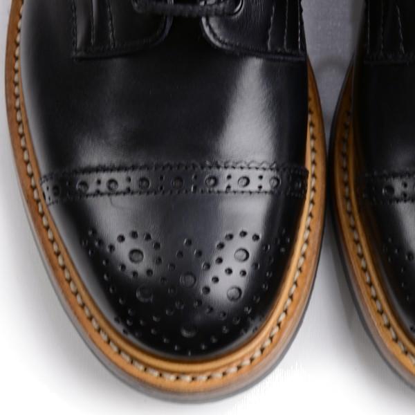 ゴ*ロ様 トリッカーズ　UK 6-5 ブーツ Trickers（トリッカーズ）ロガーブーツM6870/ブラウン/状態