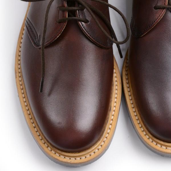 トリッカーズ  Tricker's カントリーコレクション M7468 ウィンストン ３穴 アンクルブーツ  バーガンディMCカーフ ヘビーダイナイトソールの画像