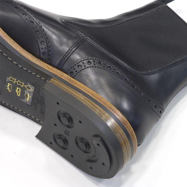 トリッカーズ TRICKER'S カントリーブーツコレクション 2754 ブラック  ヘンリー サイドゴアブーツ ブラックカーフ  ダイナイトソールの画像