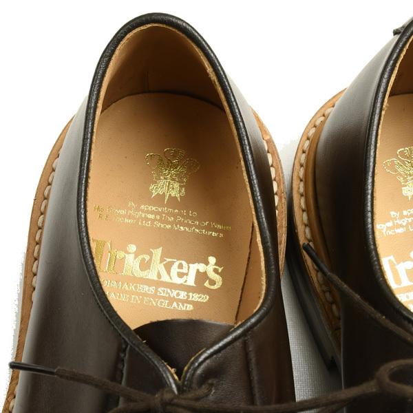 トリッカーズ メンズ TRICKER'S プレーントゥ ロバート m3616 エスプレッソ ジャーミンストリートコレクション サイドナチュラル・ヘビー・ダイナイトソール｜eton｜10