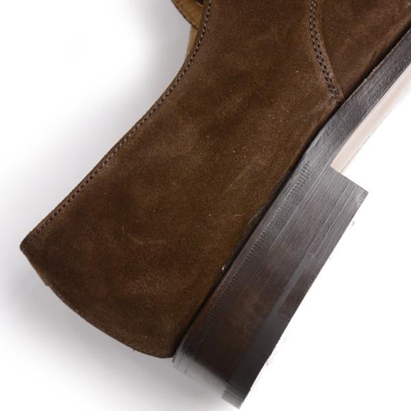 トリッカーズ TRICKER'S タウン・コレクション 6141 メイフェア  ドレスシューズ モンクストラップ チョコレートリペロスエード レザーソールの画像