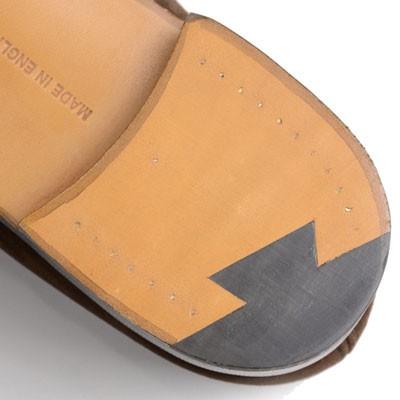 トリッカーズ TRICKER'S タウン・コレクション 6141 メイフェア  ドレスシューズ モンクストラップ チョコレートリペロスエード レザーソールの画像