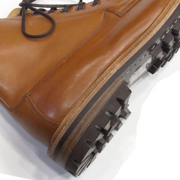 トリッカーズ TRICKER'S カントリーブーツコレクション M6895 グラスミア 2キャップステッチ プレントウ ゴールドMCカーフ ヘビーコマンドソールの画像