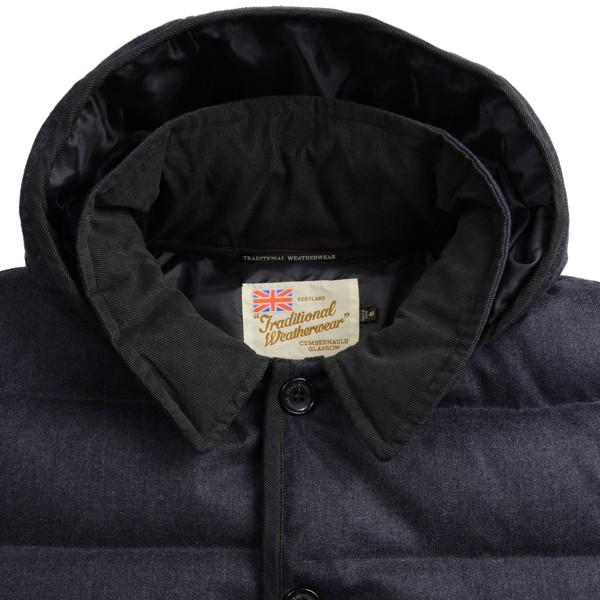 トラディショナル ウェザーウェア メンズ Traditional Weatherwear ウェーヴァリー フード ダウン ジャケット 透湿防水ウール素材 チャコール Twdw Waverly Wool Dx02 17 イートンプラス 通販 Yahoo ショッピング