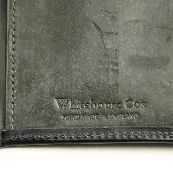 Whitehousecox ホワイトハウスコックス　3つ折り財布　グリーン Whitehouse Cox ホワイトハウスコックス S1058 三つ折り財布