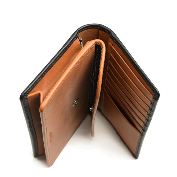 ホワイトハウスコックス ダービーコレクション　ブラウンレザー 三つ折り財布 ホワイトハウスコックス ダービーコレクション ブラウンレザー