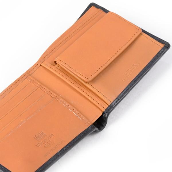 Whitehouse Cox ホワイトハウスコックス s7532 二つ折り財布小銭入れ付